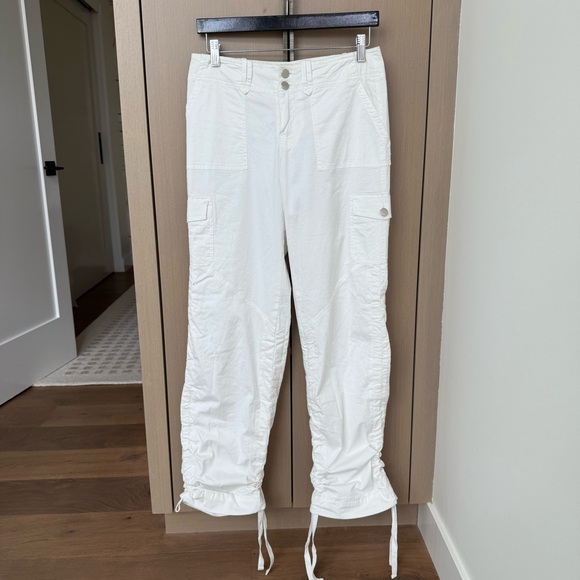 I.AM.GIA Ryder White Cargo Pants, S - Picture 2 of 6